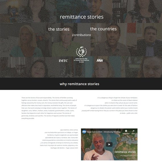 remittancestories Portfolio Image